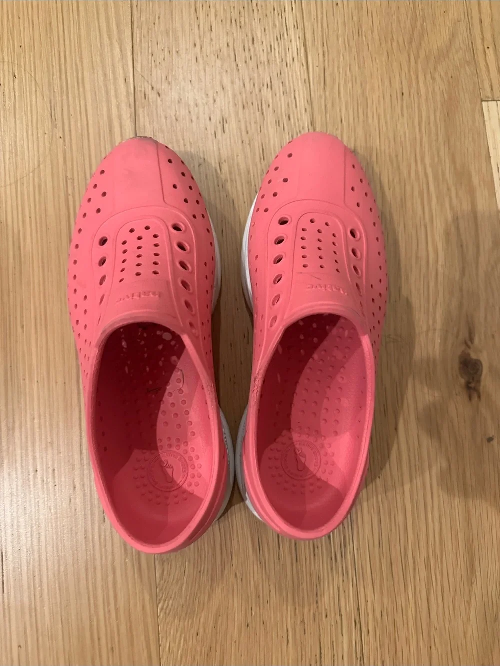 Native Kids Robbie Pink Slip-On Water Shoes